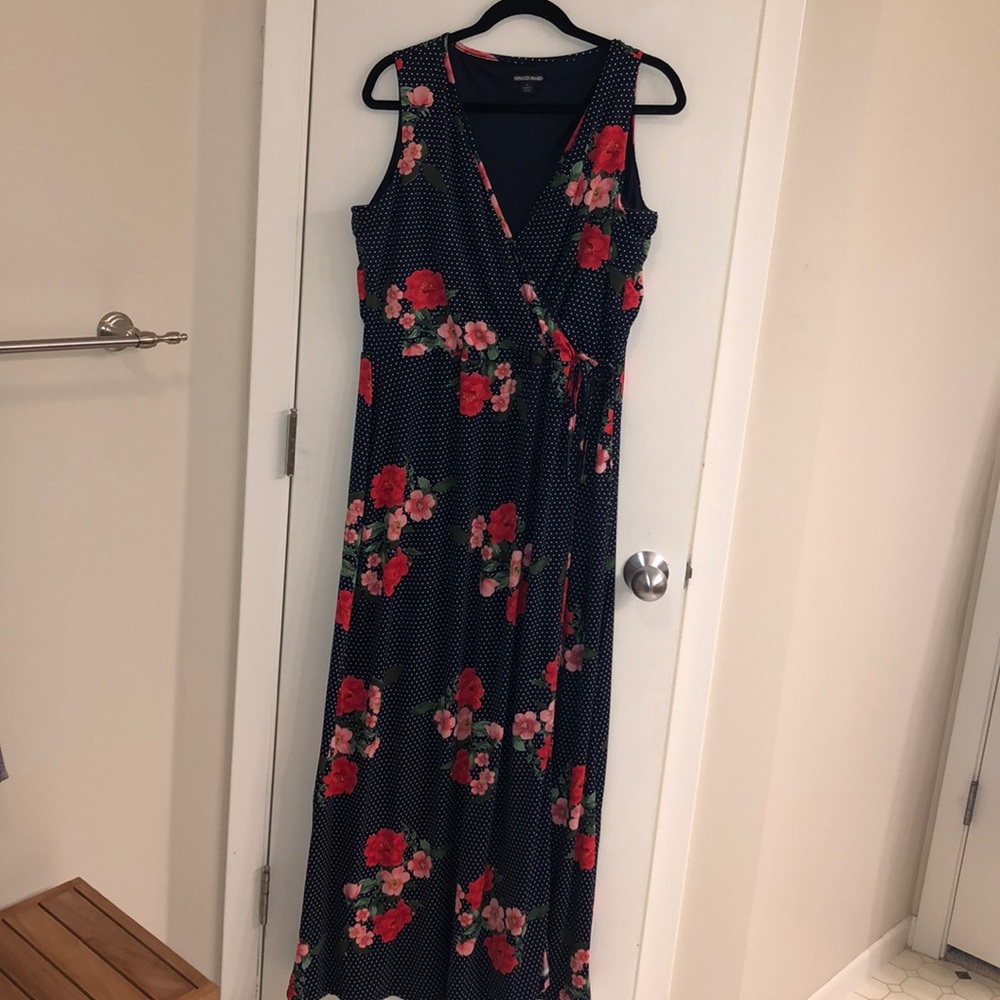Nina Leonard Plus Size Maxi Dress